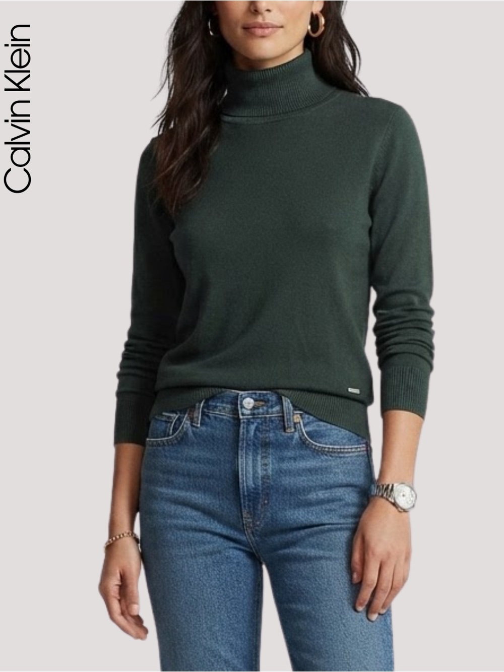Sweater • Great
Calvin Klein Classic Knit Turtleneck